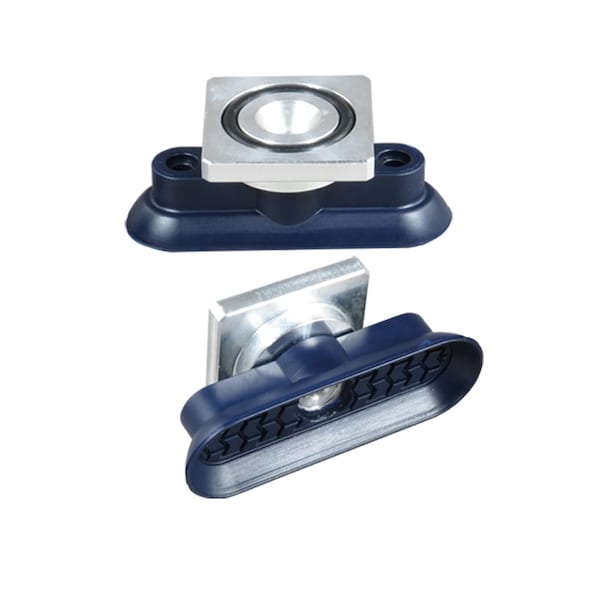 Fipa Bell shaped oval vacuum cup 60x20 mm, NBR blue, with R-Adapter 130.60x20.203.1 - main